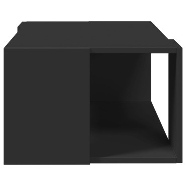 vidaXL Τραπεζάκι Σαλονιού Μαύρο 89,5x48x30cm Επεξεργασμένο Ξύλο 1 τεμ.