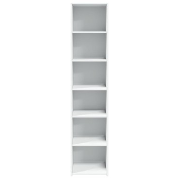 vidaXL Ντουλάπι Λευκό 40x41x185cm Επεξεργασμένο Ξύλο 1 τεμ.