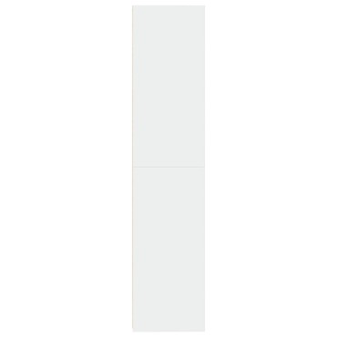 vidaXL Ντουλάπι Λευκό 40x41x185cm Επεξεργασμένο Ξύλο 1 τεμ.