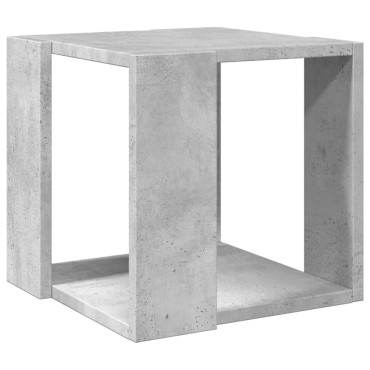 vidaXL Τραπεζάκι Σαλονιού Γκρι Σκυροδ. 32x32x30cm Επεξεργασμένο Ξύλο 1 τεμ.