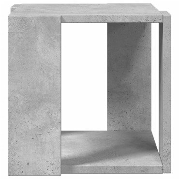 vidaXL Τραπεζάκι Σαλονιού Γκρι Σκυροδ. 32x32x30cm Επεξεργασμένο Ξύλο 1 τεμ.