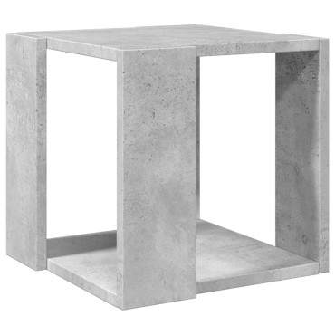 vidaXL Τραπεζάκι Σαλονιού Γκρι Σκυροδ. 32x32x30cm Επεξεργασμένο Ξύλο 1 τεμ.
