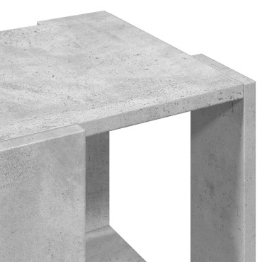 vidaXL Τραπεζάκι Σαλονιού Γκρι Σκυροδ. 32x32x30cm Επεξεργασμένο Ξύλο 1 τεμ.
