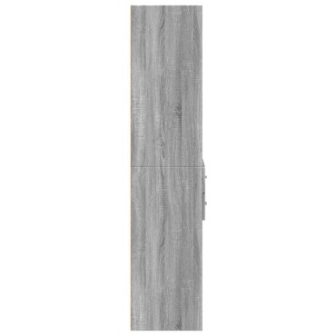 vidaXL Ντουλάπι Γκρι Sonoma 70x42,5x185cm από Επεξεργασμένο Ξύλο 1 τεμ.