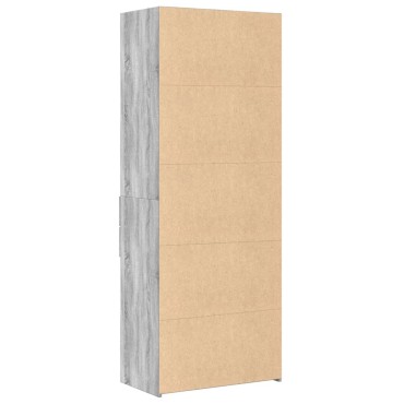 vidaXL Ντουλάπι Γκρι Sonoma 70x42,5x185cm από Επεξεργασμένο Ξύλο 1 τεμ.