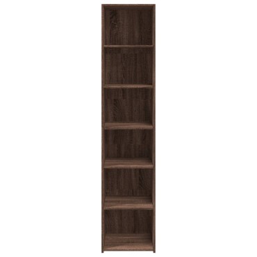 vidaXL Ντουλάπι Καφέ Δρυς 40x41x185cm Επεξεργασμένο Ξύλο 1 τεμ.