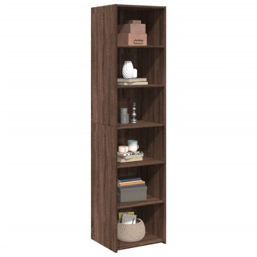 vidaXL Ντουλάπι Καφέ Δρυς 45x41x185cm Επεξεργασμένο Ξύλο 1 τεμ.