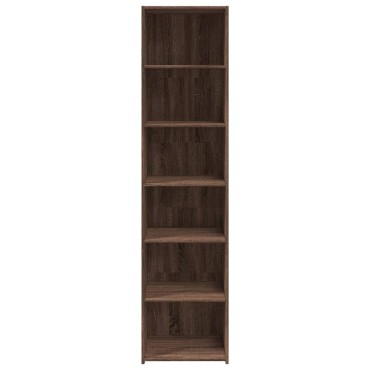vidaXL Ντουλάπι Καφέ Δρυς 45x41x185cm Επεξεργασμένο Ξύλο 1 τεμ.