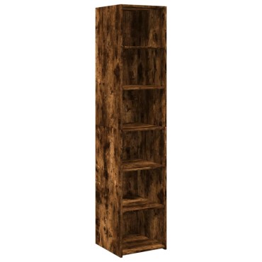 vidaXL Ντουλάπι Καπνιστή Δρυς 40x41x185cm Επεξεργασμένο Ξύλο 1 τεμ.
