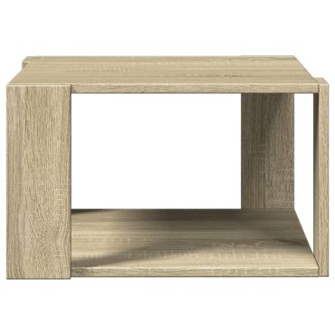 vidaXL Τραπεζάκι Σαλονιού Sonoma Δρυς 51,5x51,5x30cm Επεξεργ. Ξύλο 1 τεμ.