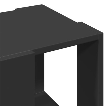 vidaXL Τραπεζάκι Σαλονιού Μαύρο 32x32x30cm Επεξεργασμένο Ξύλο 1 τεμ.