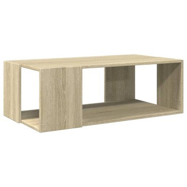 vidaXL Τραπεζάκι Σαλονιού Sonoma Δρυς 89,5x48x30cm Επεξεργασμένο Ξύλο 1 τεμ.