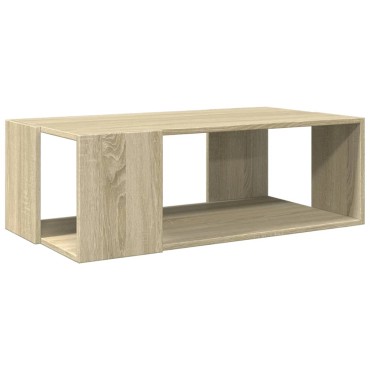 vidaXL Τραπεζάκι Σαλονιού Sonoma Δρυς 89,5x48x30cm Επεξεργασμένο Ξύλο 1 τεμ.