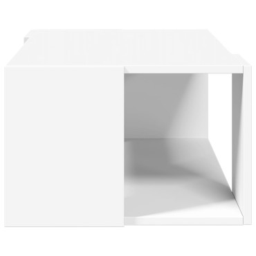 vidaXL Τραπεζάκι Σαλονιού Λευκό 89,5x48x30cm από Επεξεργ. Ξύλο 1 τεμ.