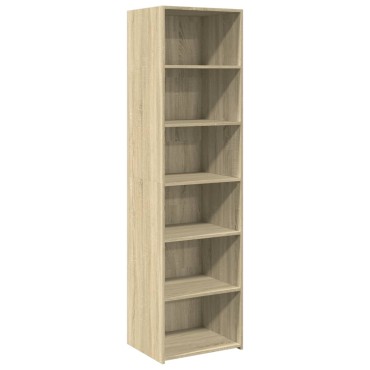 vidaXL Ντουλάπι Sonoma δρυς 50x41x185cm από Επεξεργασμένο Ξύλο 1 τεμ.