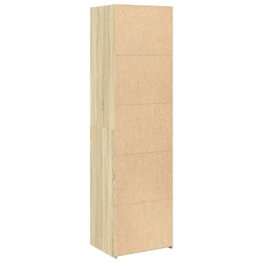 vidaXL Ντουλάπι Sonoma δρυς 50x41x185cm από Επεξεργασμένο Ξύλο 1 τεμ.