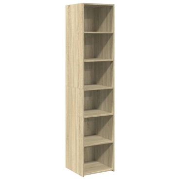 vidaXL Ντουλάπι Sonoma Δρυς 40x41x185cm Επεξεργασμένο Ξύλο 1 τεμ.