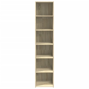 vidaXL Ντουλάπι Sonoma Δρυς 40x41x185cm Επεξεργασμένο Ξύλο 1 τεμ.