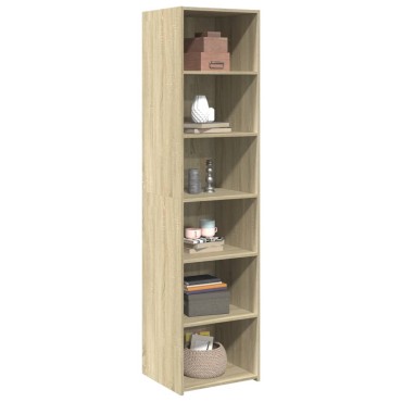 vidaXL Ντουλάπι Sonoma Δρυς 45x41x185cm Επεξεργασμένο Ξύλο 1 τεμ.