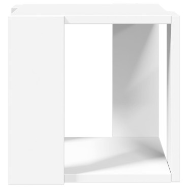 vidaXL Τραπεζάκι Σαλονιού Λευκό 32x32x30cm από Επεξεργ. Ξύλο 1 τεμ.