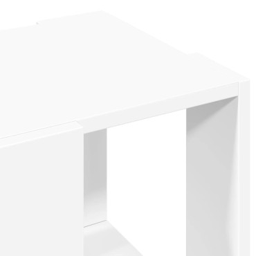 vidaXL Τραπεζάκι Σαλονιού Λευκό 32x32x30cm από Επεξεργ. Ξύλο 1 τεμ.