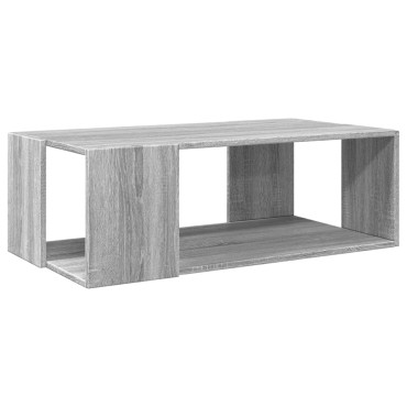 vidaXL Τραπεζάκι Σαλονιού Γκρι Sonoma 89,5x48x30cm 1 τεμ.