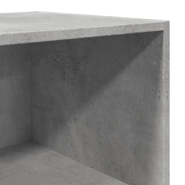 vidaXL Ντουλάπι Γκρι Σκυροδέματος 50x41x185cm από Επεξεργασμένο Ξύλο 1 τεμ.