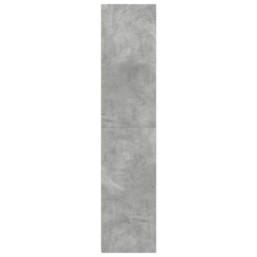 vidaXL Ντουλάπι Γκρι Σκυροδέματος 40x41x185cm Επεξεργασμένο Ξύλο 1 τεμ.