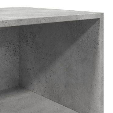 vidaXL Ντουλάπι Γκρι Σκυροδέματος 40x41x185cm Επεξεργασμένο Ξύλο 1 τεμ.