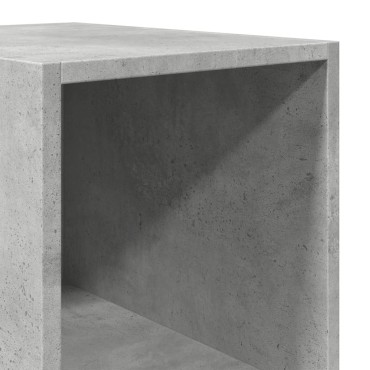 vidaXL Ντουλάπι Γκρι Σκυροδέματος 30x41x185cm από Επεξεργασμένο Ξύλο 1 τεμ.