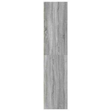 vidaXL Ντουλάπι Γκρι Sonoma 30x41x185cm από Επεξεργασμένο Ξύλο 1 τεμ.