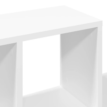 vidaXL Ράφι Τοίχου Λευκό 100x20x53cm από Επεξεργασμένο Ξύλο 1 τεμ.