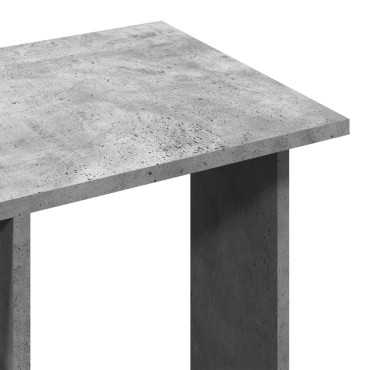 vidaXL Ντουλάπα με Ροδάκια Γκρι Σκυρ. 102x38x110cm Επεξεργασμένο Ξύλο