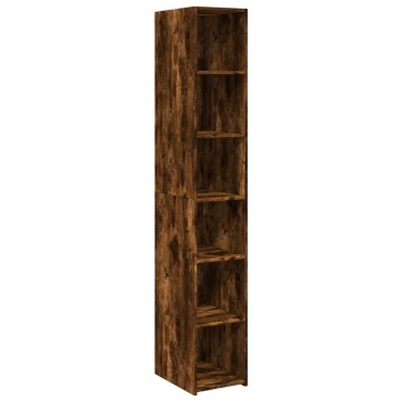 vidaXL Ντουλάπι Καπνιστή δρυς 30x41x185cm από Επεξεργασμένο Ξύλο 1 τεμ.