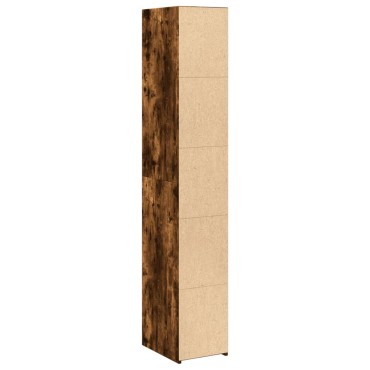 vidaXL Ντουλάπι Καπνιστή δρυς 30x41x185cm από Επεξεργασμένο Ξύλο 1 τεμ.