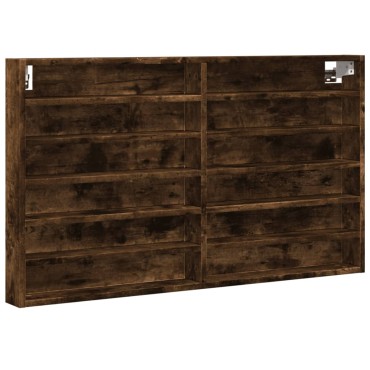 vidaXL Βιτρίνα Καπνιστή Δρυς 100x8,5x58cm από Επεξεργασμένο Ξύλο