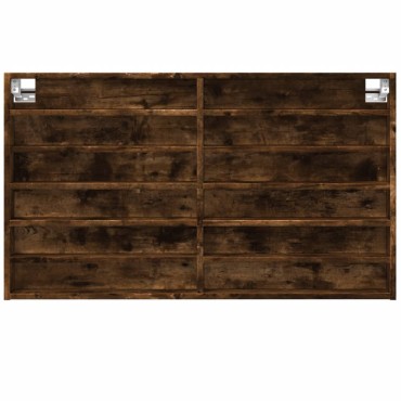 vidaXL Βιτρίνα Καπνιστή Δρυς 100x8,5x58cm από Επεξεργασμένο Ξύλο