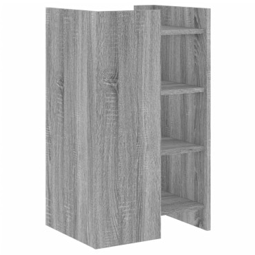 vidaXL Ραφιέρα Γκρι Sonoma 45x35x75cm από Επεξεργασμένο Ξύλο 1 τεμ.
