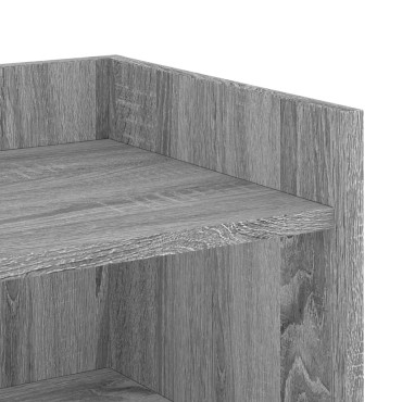 vidaXL Ραφιέρα Γκρι Sonoma 45x35x75cm από Επεξεργασμένο Ξύλο 1 τεμ.