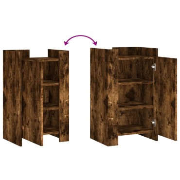 vidaXL Συρταριέρα Καπνιστή Δρυς 45x35x75cm από Επεξεργ. Ξύλο 1 τεμ.