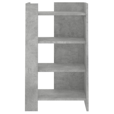 vidaXL Συρταριέρα Γκρι Σκυροδ. 45x35x75cm από Επεξεργασμένο Ξύλο 1 τεμ.
