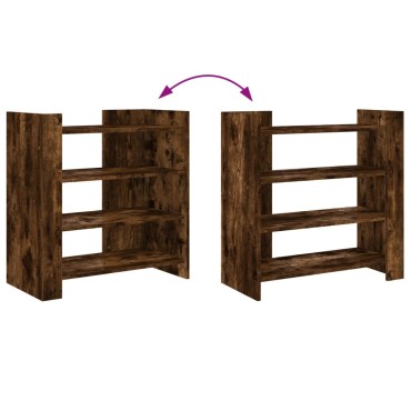 vidaXL Ντουλάπι Καπνιστή Δρυς 73,5x35x75cm Επεξεργασμένο Ξύλο 1 τεμ.