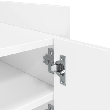 vidaXL Έπιπλο Τηλεόρασης Λευκό 80x35x40cm Επεξεργασμένο Ξύλο