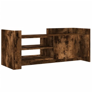 vidaXL Έπιπλο Τηλεόρασης Καπνιστή Δρυς 100x35x40cm Επεξ. Ξύλο