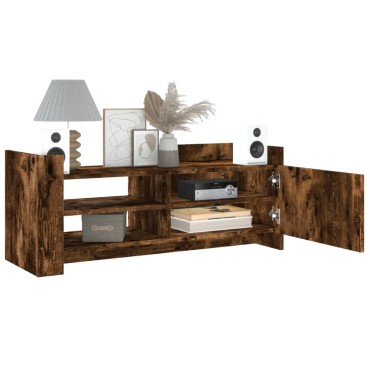 vidaXL Έπιπλο Τηλεόρασης Καπνιστή Δρυς 100x35x40cm Επεξ. Ξύλο