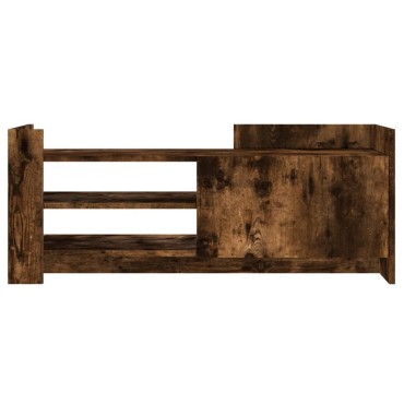 vidaXL Έπιπλο Τηλεόρασης Καπνιστή Δρυς 100x35x40cm Επεξ. Ξύλο