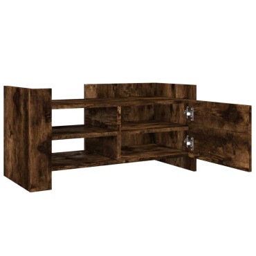 vidaXL Έπιπλο Τηλεόρασης Καπνιστή Δρυς 80x35x40cm Επεξ. Ξύλο
