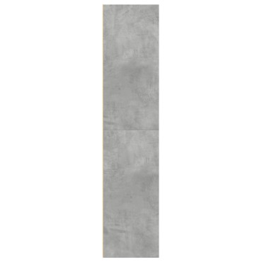 vidaXL Ντουλάπι Γκρι Σκυροδέματος 70x41x185cm Επεξεργασμένο Ξύλο 1 τεμ.