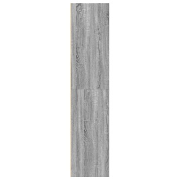 vidaXL Ντουλάπι Γκρι Sonoma 70x41x185cm Επεξεργασμένο Ξύλο 1 τεμ.