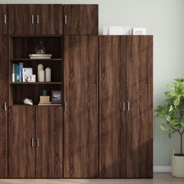 vidaXL Ντουλάπι Τοίχου Καφέ Δρυς 45x42,5x40cm Επεξεργασμένο Ξύλο 1 τεμ.